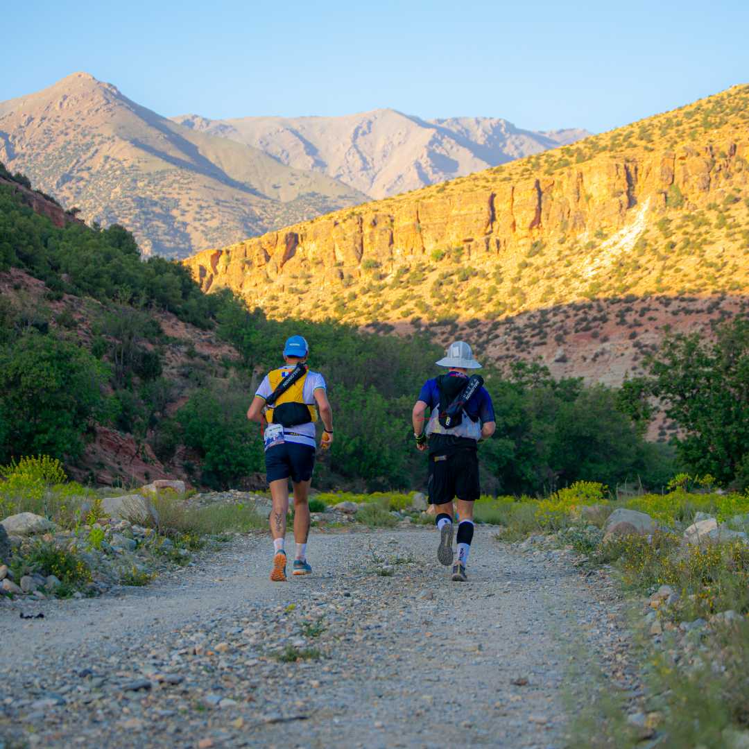 Coureurs du Challenge Amizmiz 62 km à Amizmiz