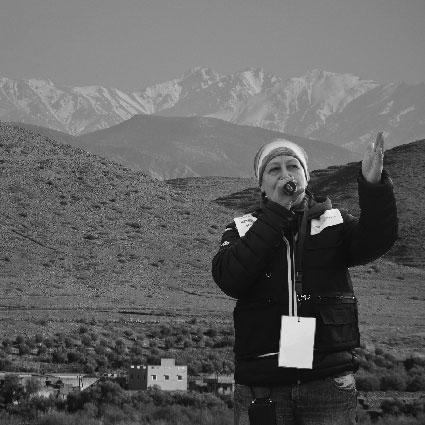 Vicky Pieniazeck - Speaker Trail Maroc