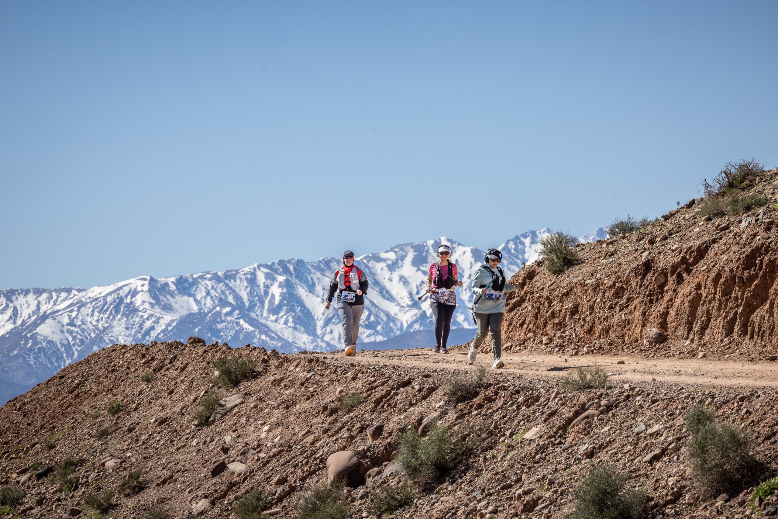 Arrivée Ultra Trail Takerkoust