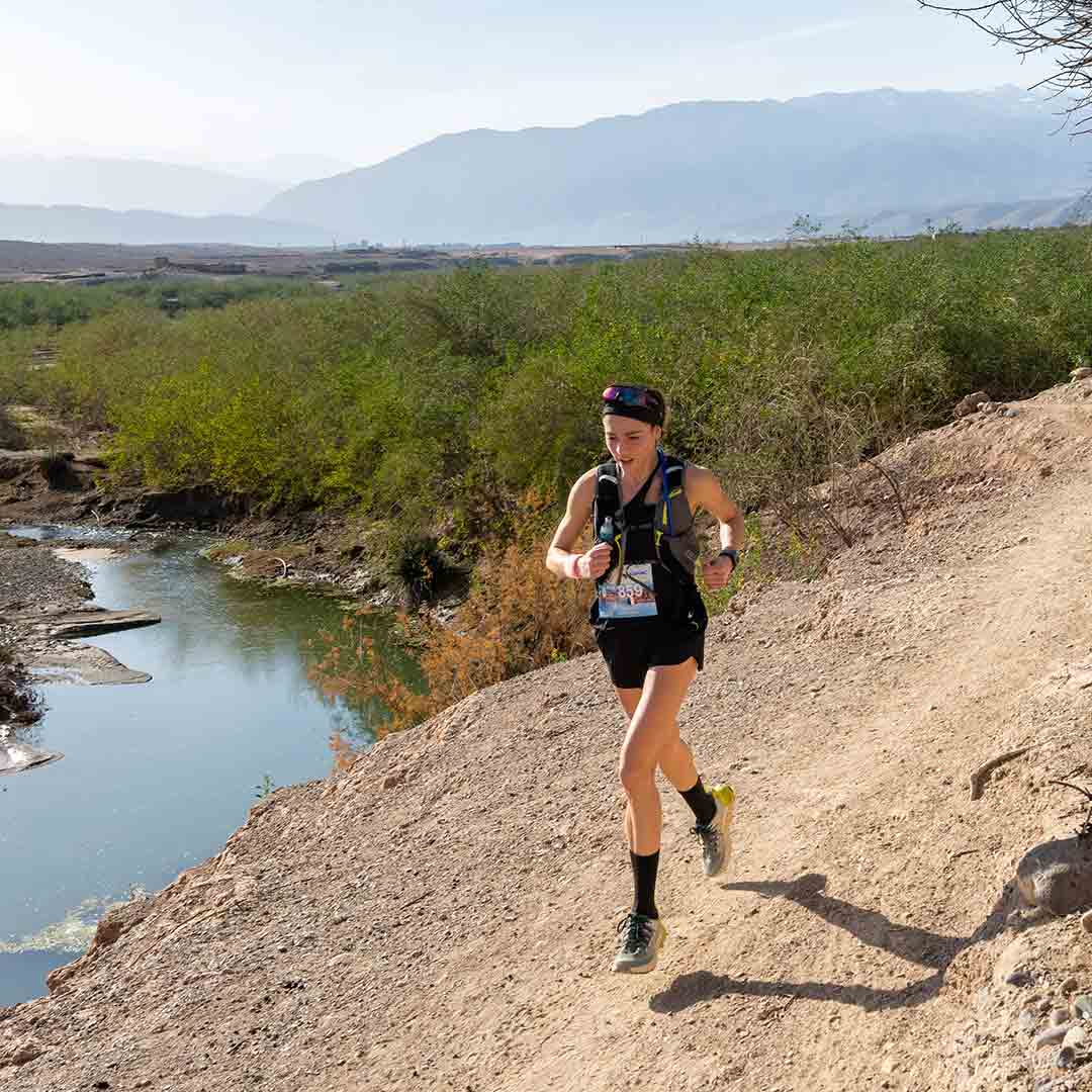 Coureurs au Trail Lalla Takerkoust