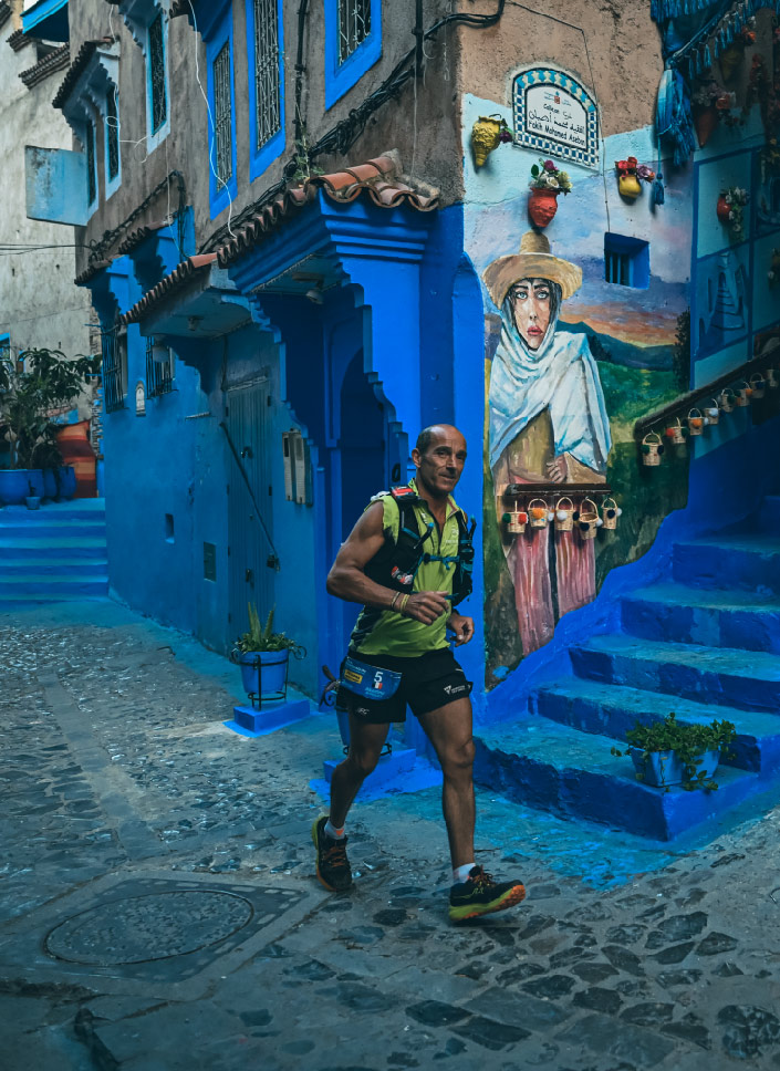 Trail à Chefchaouen dans le Rif